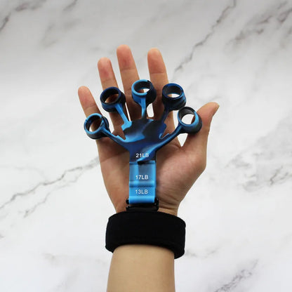 Finger Gripper Finger Exerciser Guitar Finger Exerciser 6 Resistant Levels Recovery Physical Tools Hand Strengthener for Patient