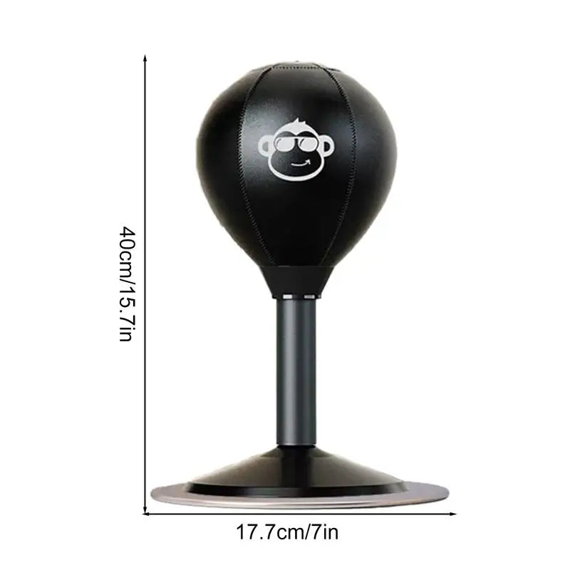 Punching Bag Desktop Punching Bag Stress Buster with Suction Cup Desk Table Boxing Punch Ball Suction Cup Reduce Tension Toys